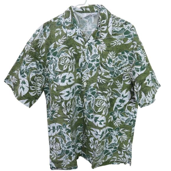 American Vintage No Fear Floral Hawaiian Shirt - Men's Medium - Picture 1 of 5